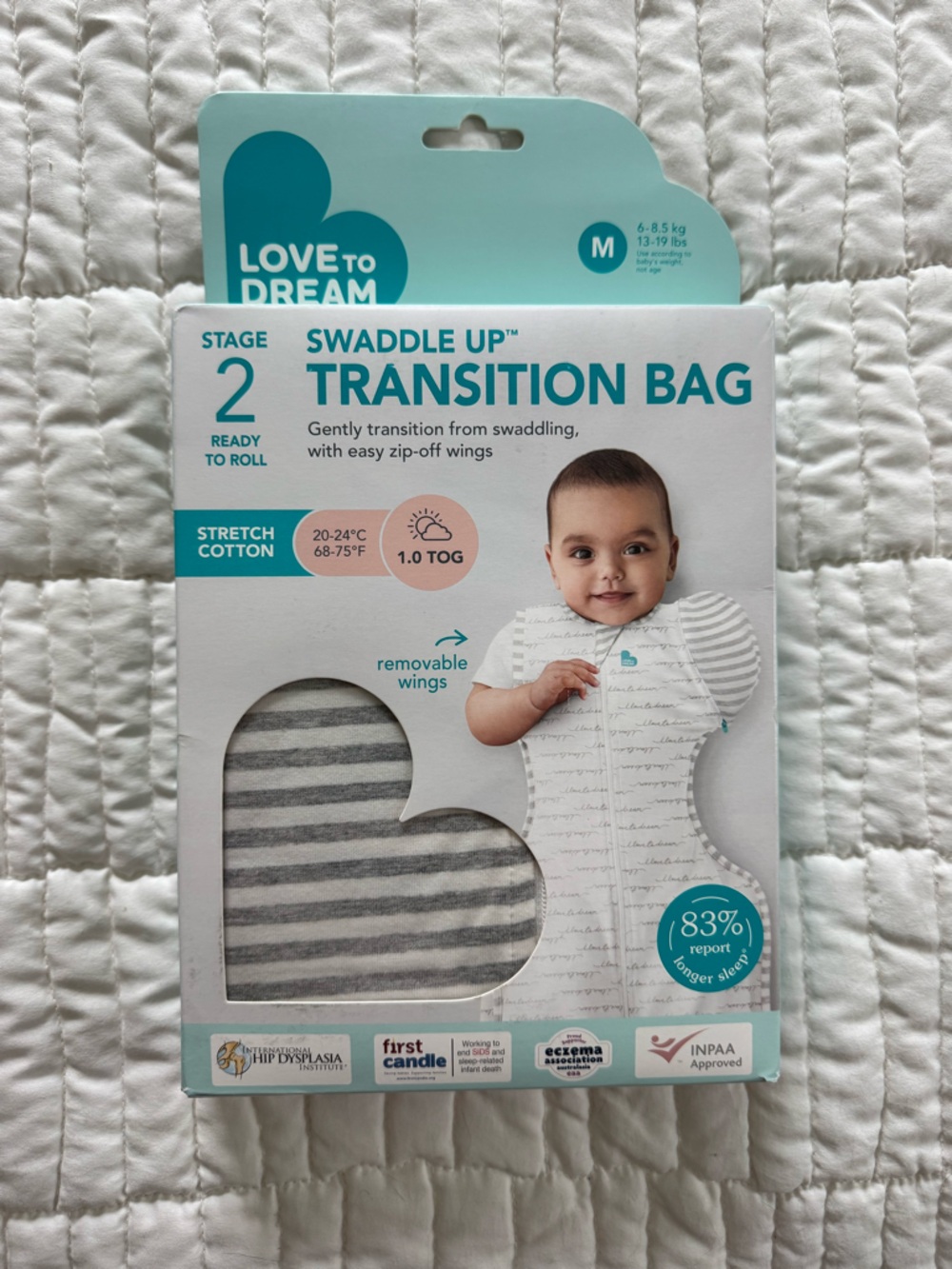 Love to Dream - Stage 2 Transition Swaddle / Sleep Sack